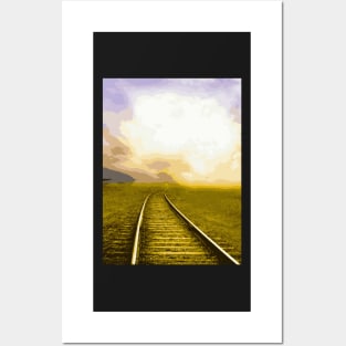 Train Line - Landscape Posters and Art